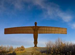 Antony Gormley's most famous creation is the Angel of the North