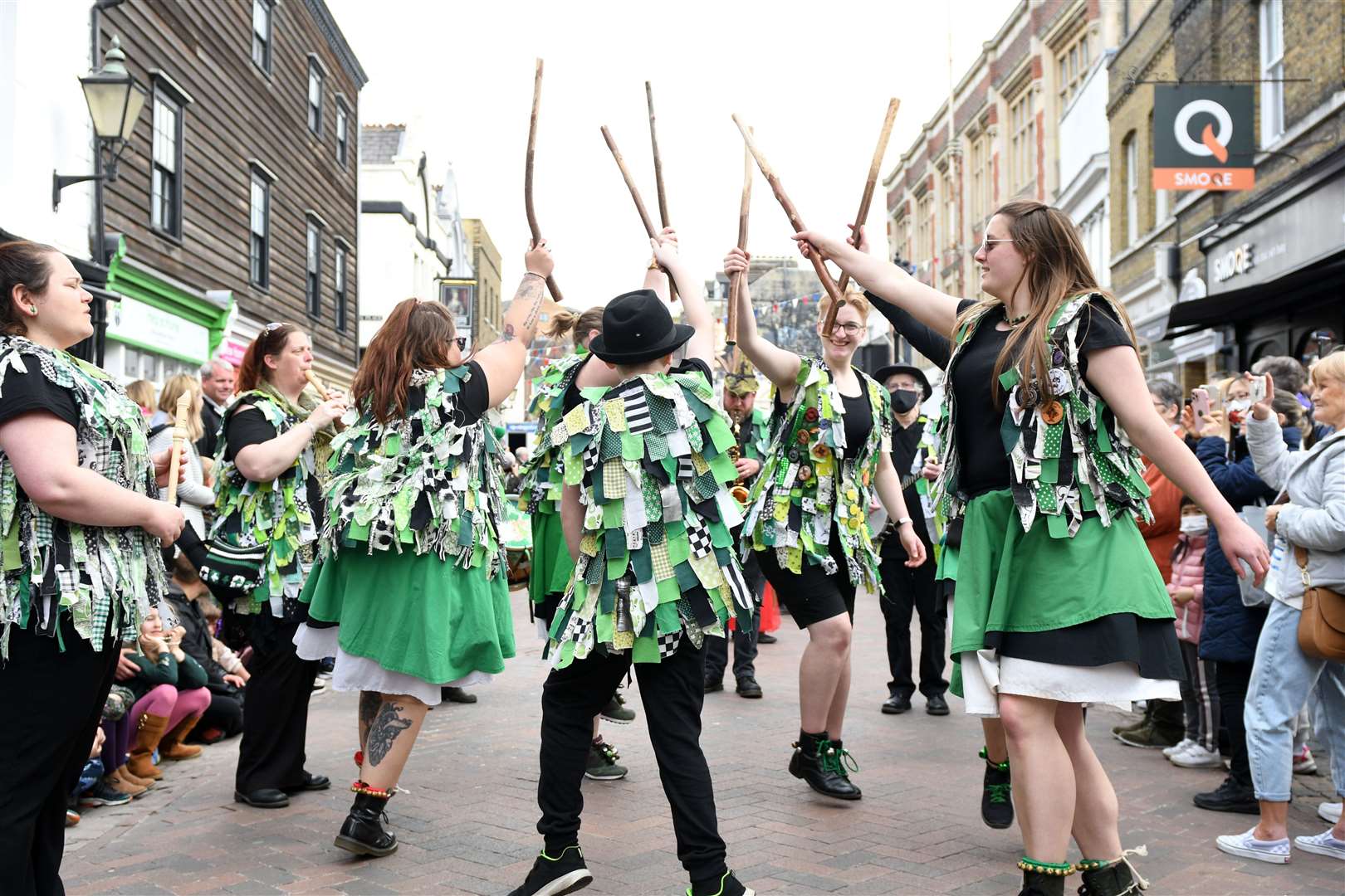Hundreds of morris dancers are expected to perform. Picture: Barry Goodwin