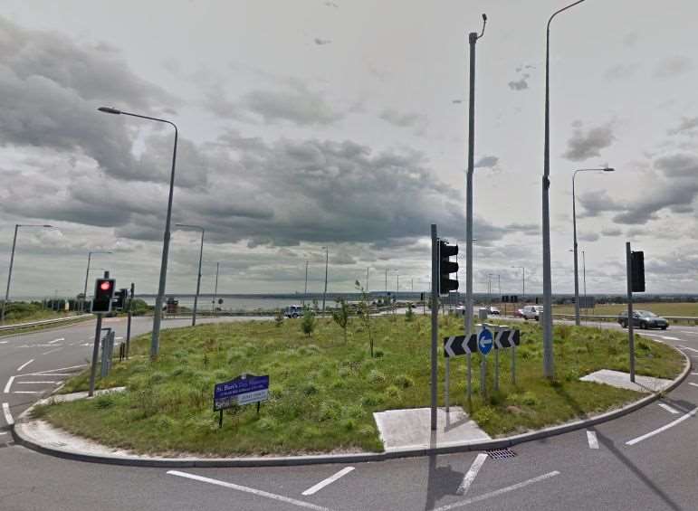 The Lord of the Manor Roundabout. Picture: Google