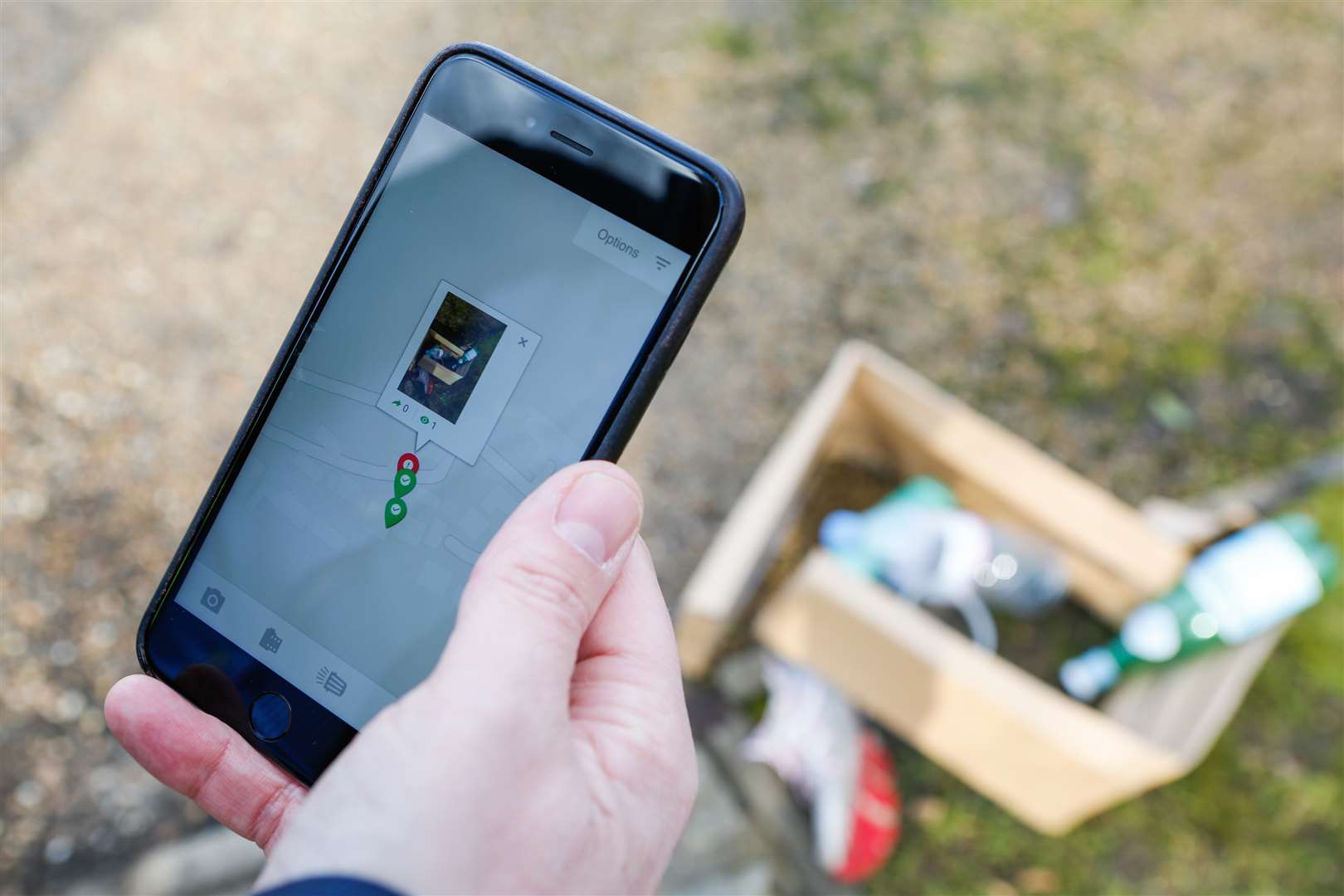 LitterGram partnered up with Tonbridge and Malling Borough Council to combat litter