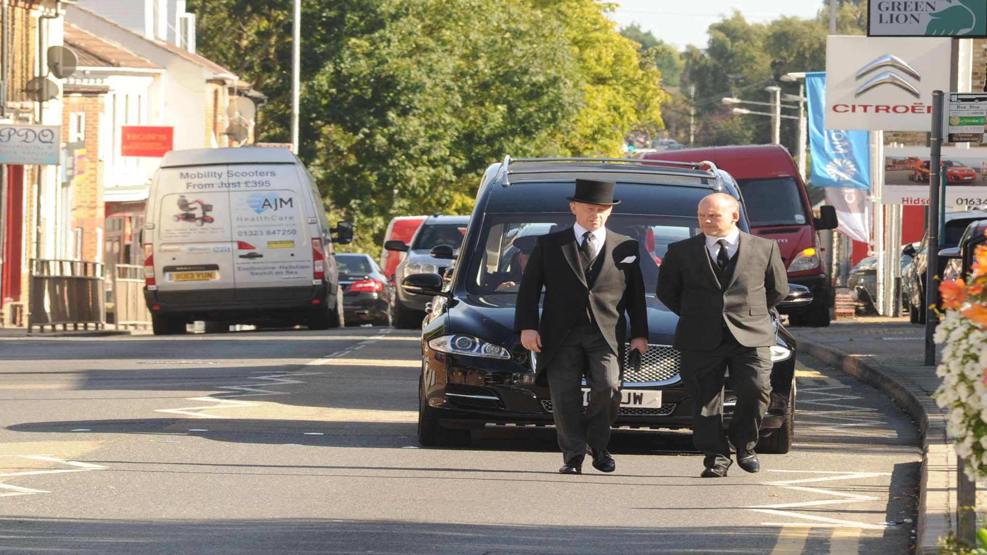 Cllr Mike O'Brien's funeral was held at St Margaret's Church in Rainham on Friday September 23