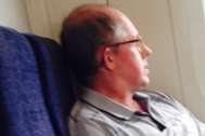 Police want to question this man after train flashing