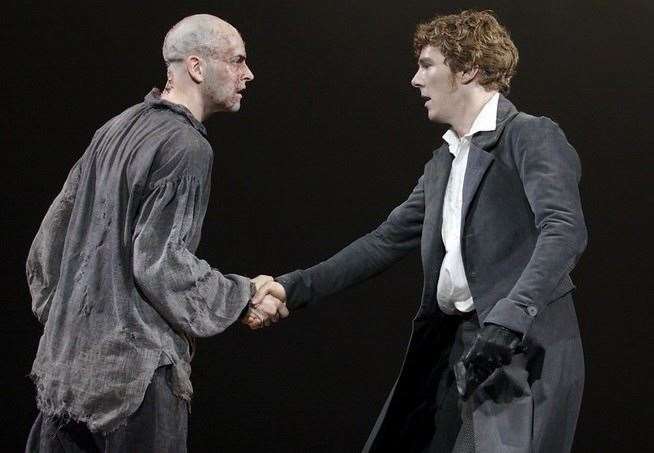 Jonny Lee Miller and Benedict Cumberbacth will star in Frankenstein on National Theatre at Home