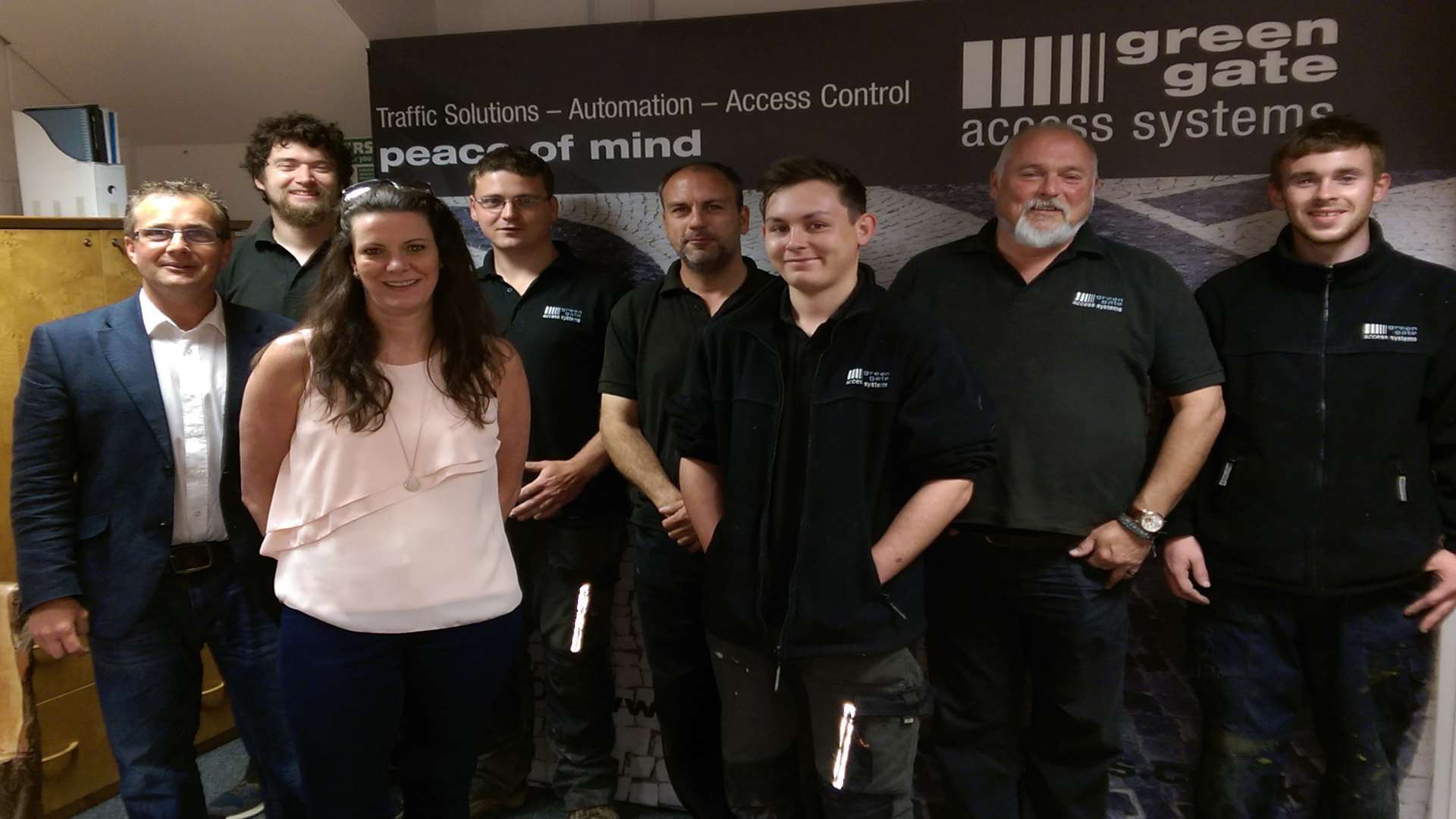 The team at Green Gate Access Systems