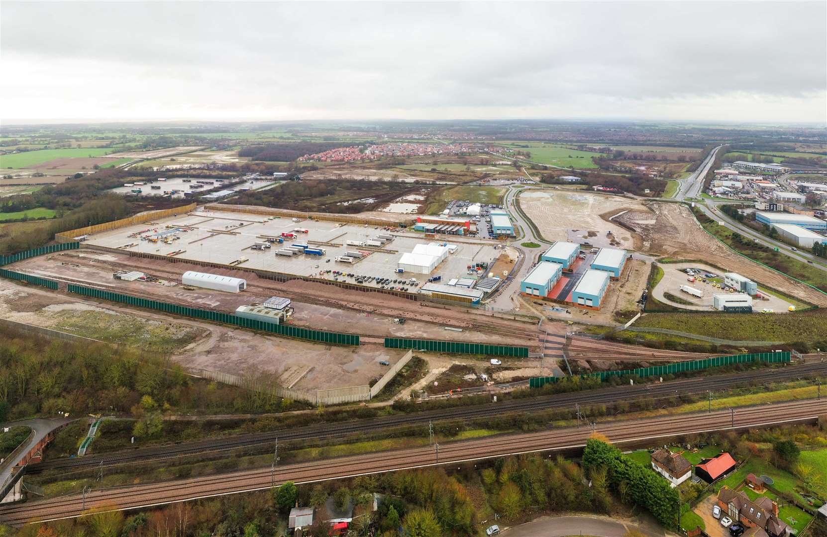 The Waterbrook Park site from above. Picture: Esprit Drone Services