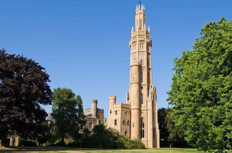 Hadlow Tower has gone on the market with a £1.6 million price tag Picture: English Heritage