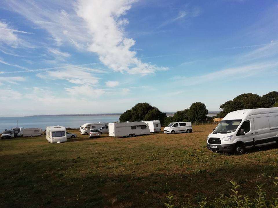 Travellers on land in Ramsgate: Picture: Nik Mitchell (3398703)