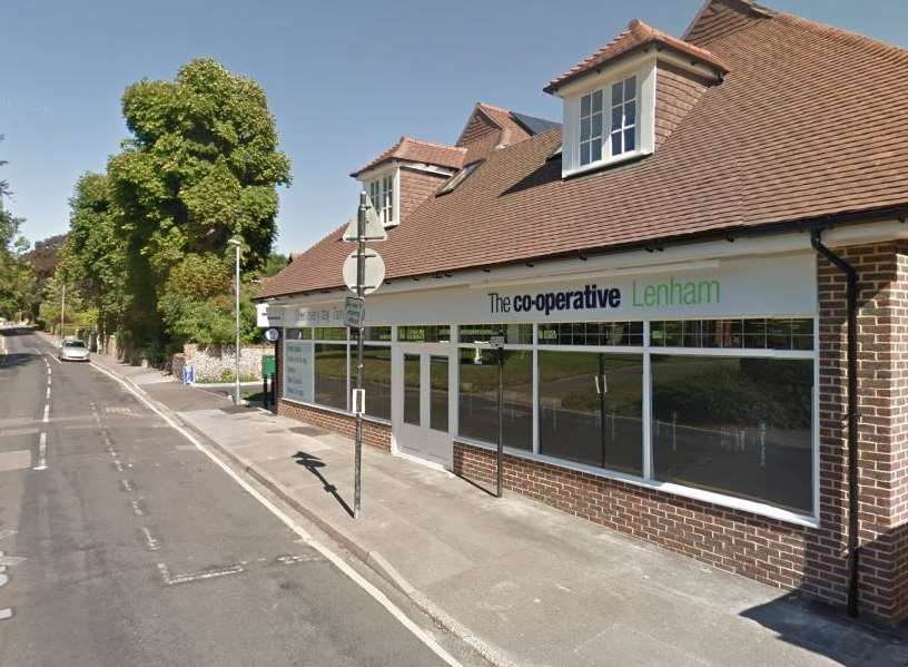 Police were called to the Coop in Lenham