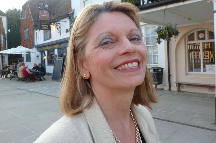 Tenterden town councillor Sue Ferguson