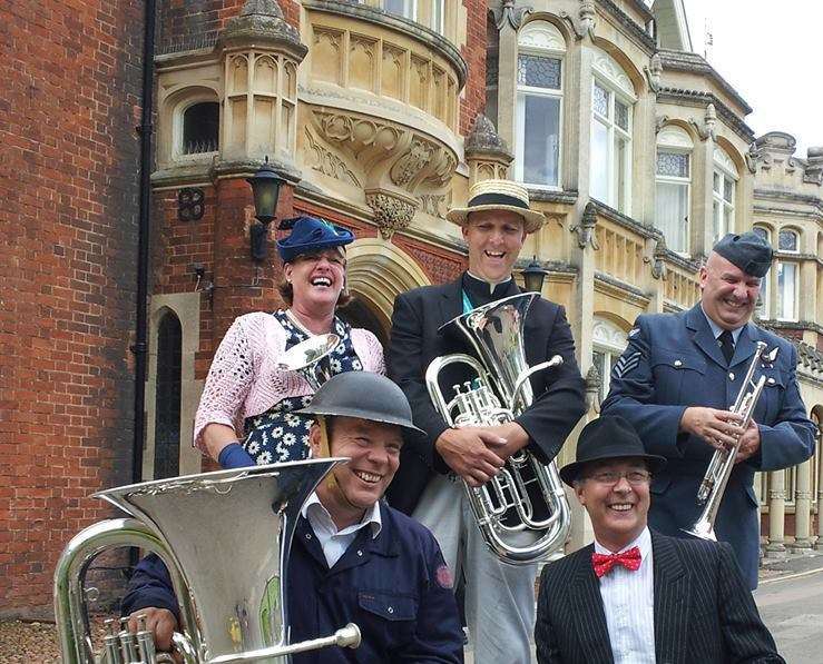 The Victory Wartime Band will lead the carols at the Carols on the Bandstand event 2014