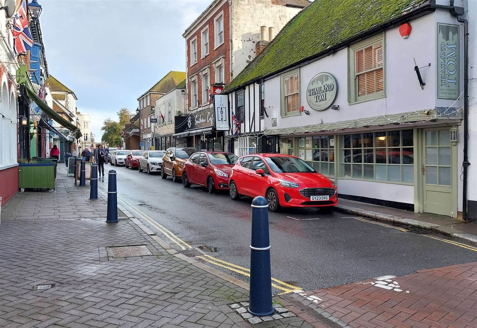 Traders say the parking bays in Hythe are vital for footfall