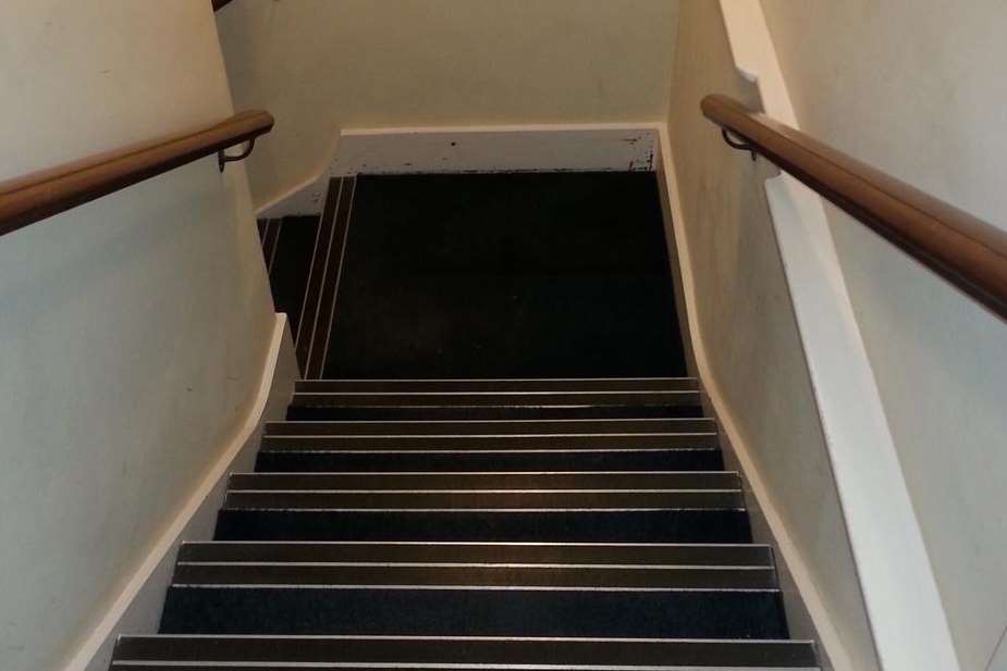 The stairs disabled people currently have to climb