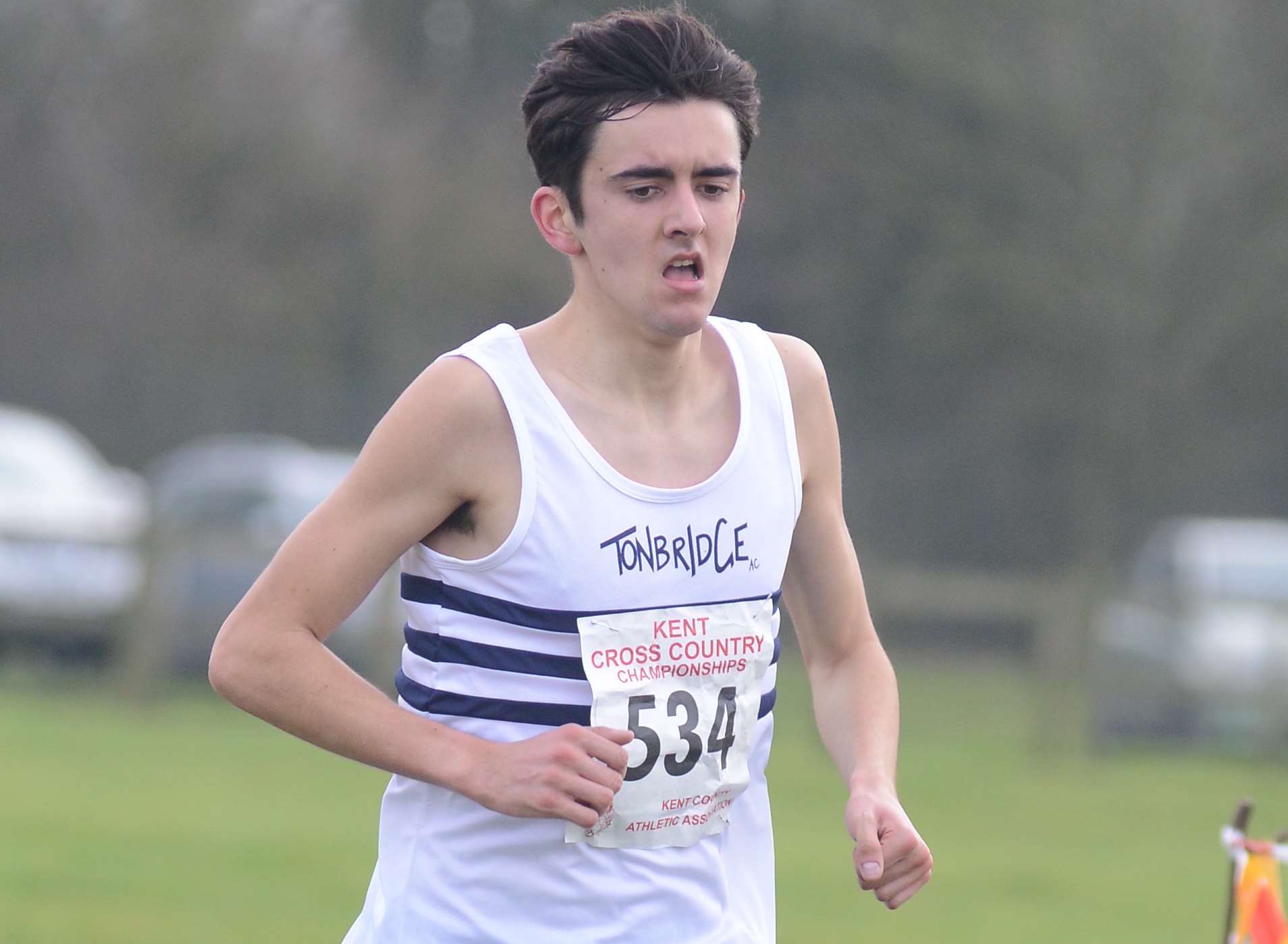 Tonbridge's Cameron Payas was a winner in the men's under-20 event Picture: Gary Browne