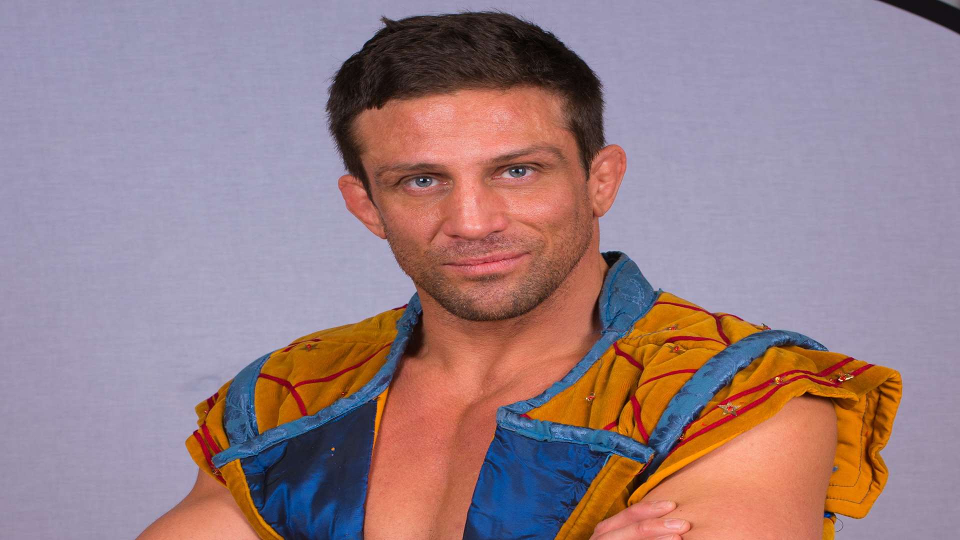 Alex Reid is set to play the evil Gaston in Beauty and The Beast at Swallows Leisure Centre, Sittingbourne.