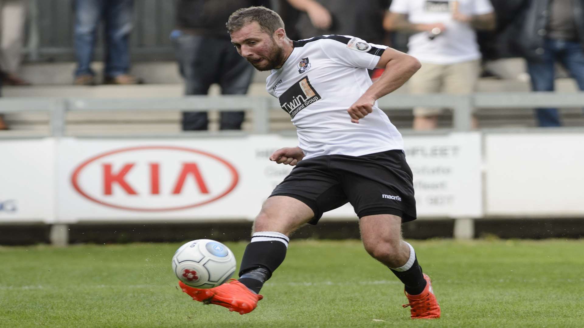 Ryan Hayes lays on the second goal for Andy Pugh Picture: Andy Payton