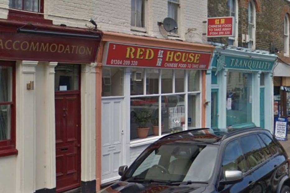 Red House in Park Place, Dover, is suffering from a rat problem. Picture: Google