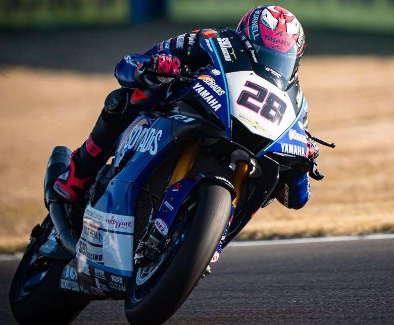 Bradley Ray's return to Superbike World Championship action in France did not go to plan. Picture: Giulio di Natale