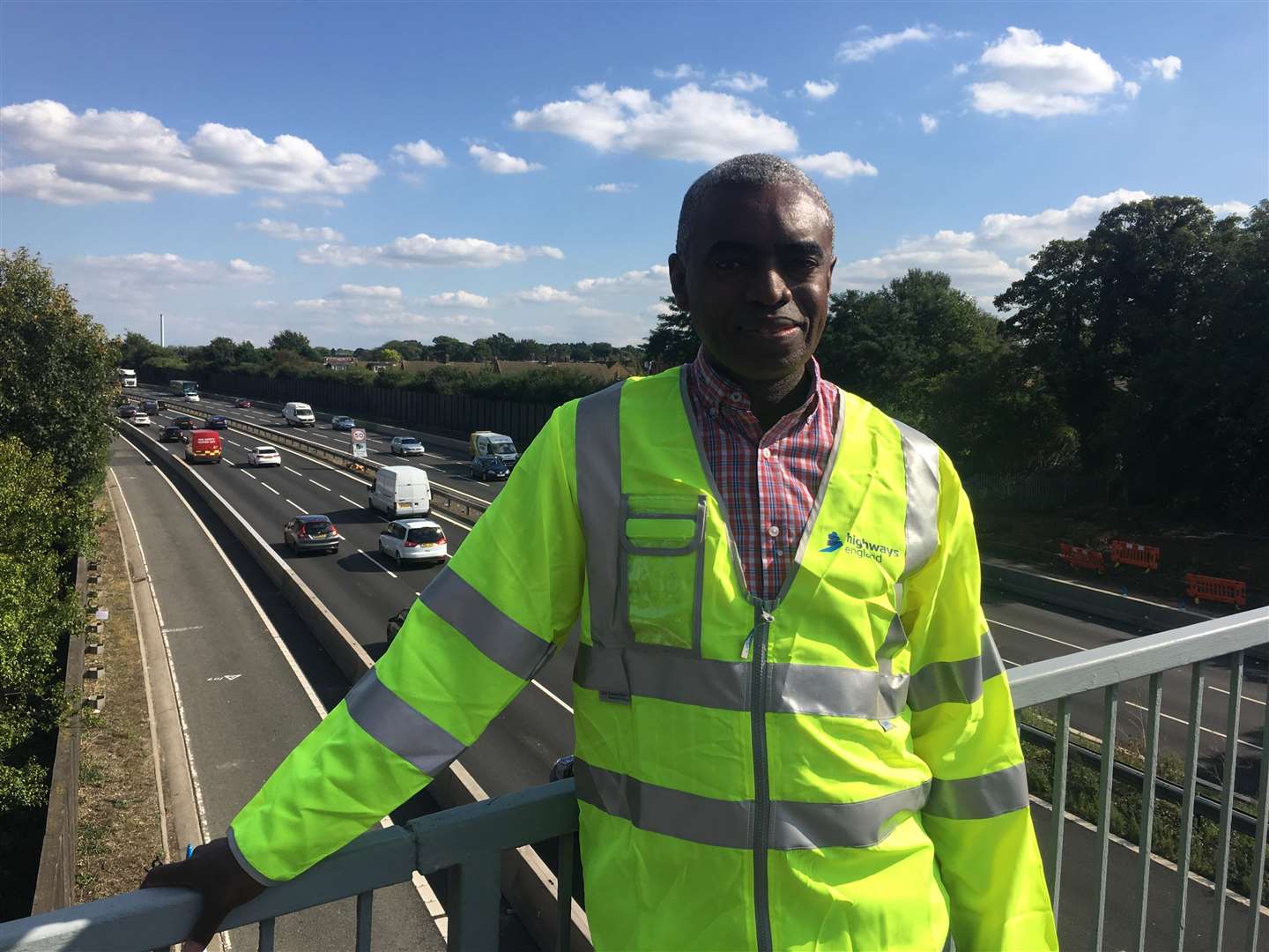 Highways England project manager Kam Kaluba (4166011)
