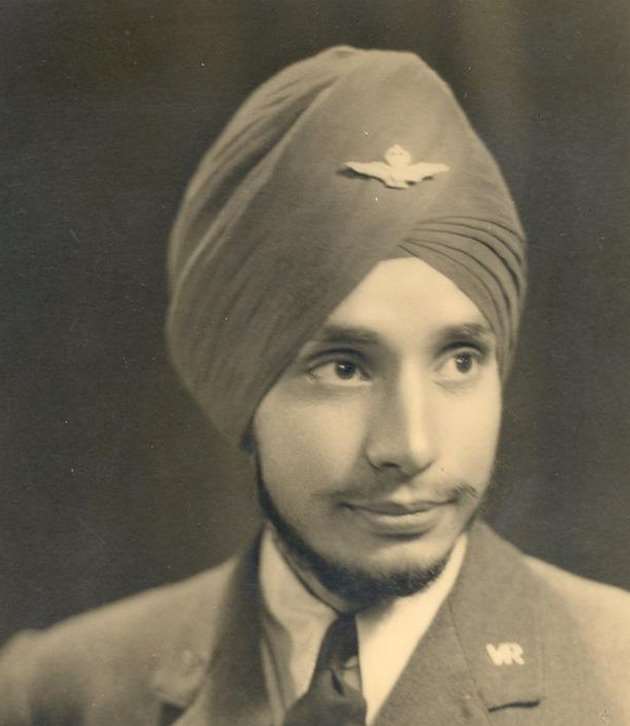 Sqn Ldr Pujji was a decorated pilot and was given the Distinguished Flying Cross for his efforts in the Second World War
