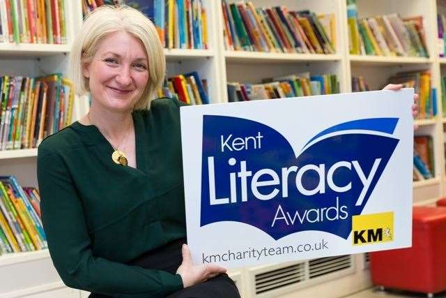Sarah Leipnik of Golding Homes is supporting the Kent Literacy Awards 2020 which are open to nominations until October 9.