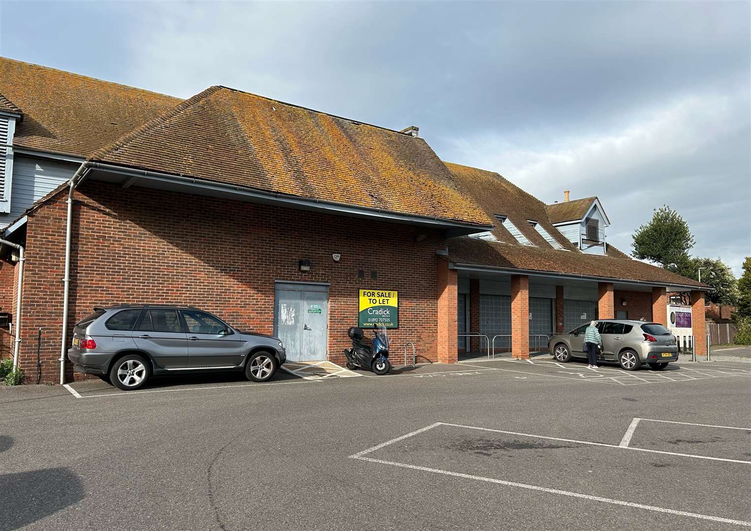 The former Aldi store in Hythe has been empty for four years