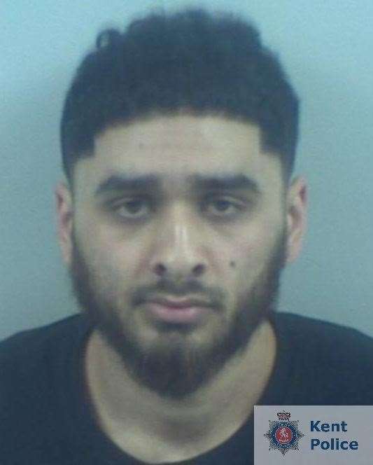 Hamza Ali was jailed for five years in 2018. Picture: Kent Police
