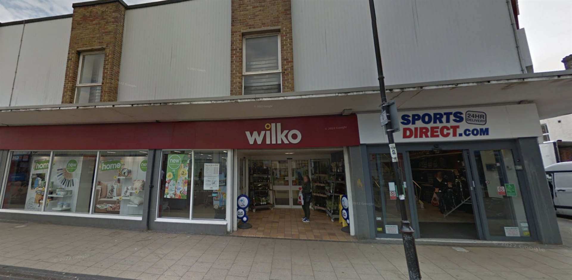 Gillingham Wilko is a stone's throw away from the train station