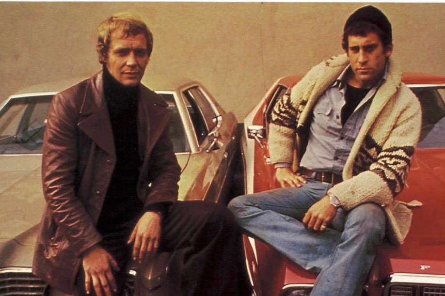 David Soul and Paul Michael Glaser as Starsky and Hutch