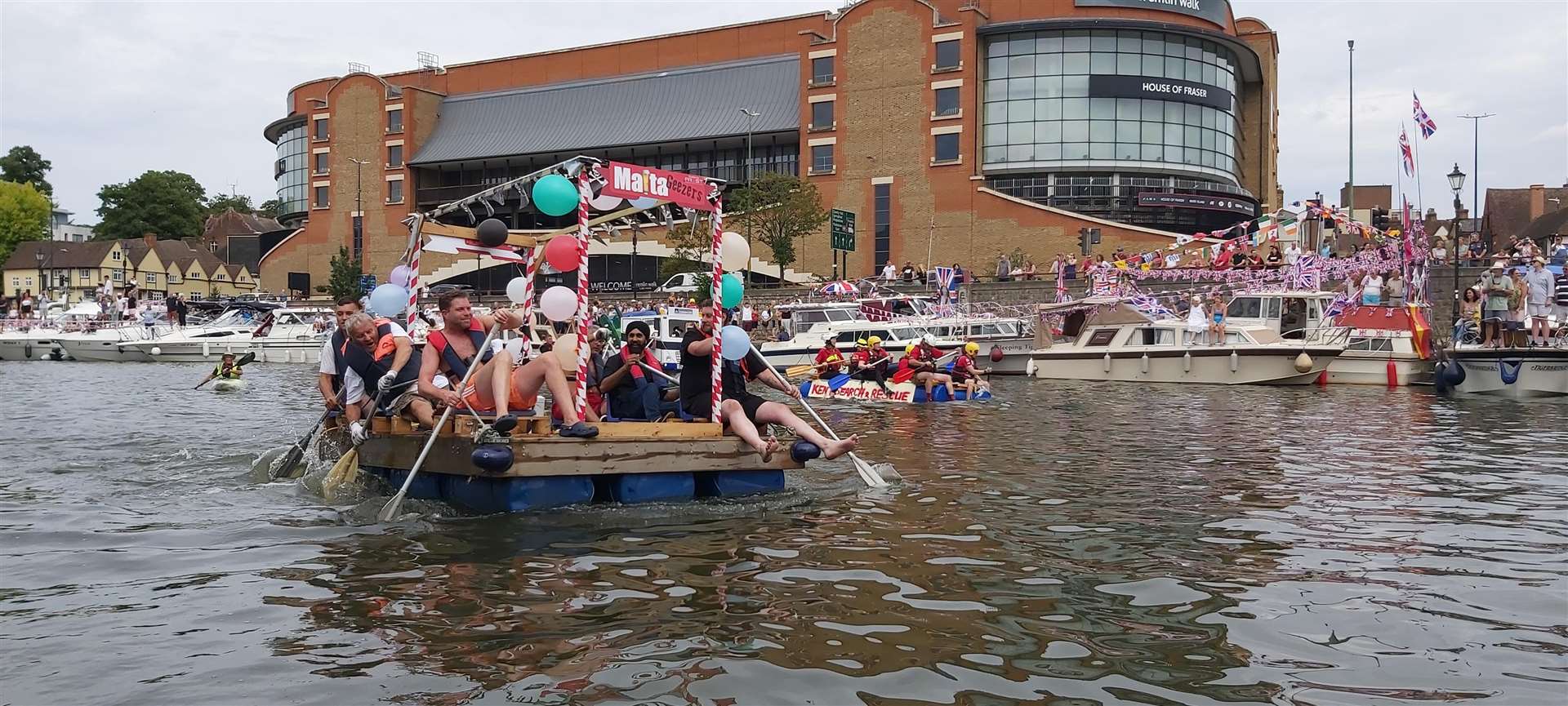 A scene from this summer's River Festival