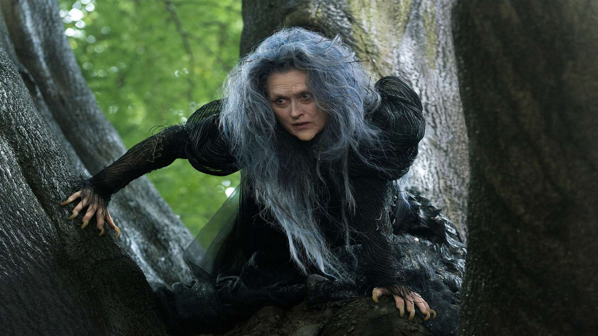 Meryl Streep in Into The Woods. Picture: PA Photo/Disney/Peter Mountain.