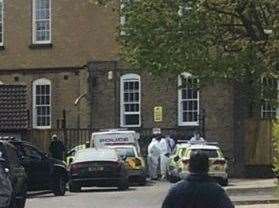 Police in Armoury Drive, Gravesend