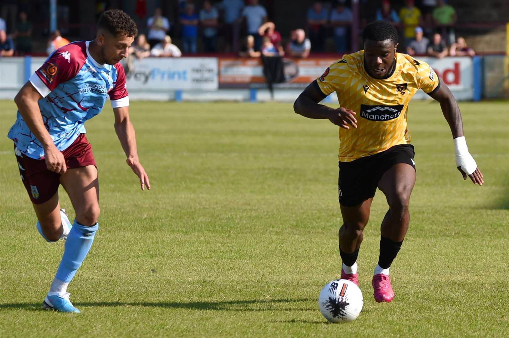 Maidstone’s home game against Weymouth has been postponed. Picture: Steve Terrell