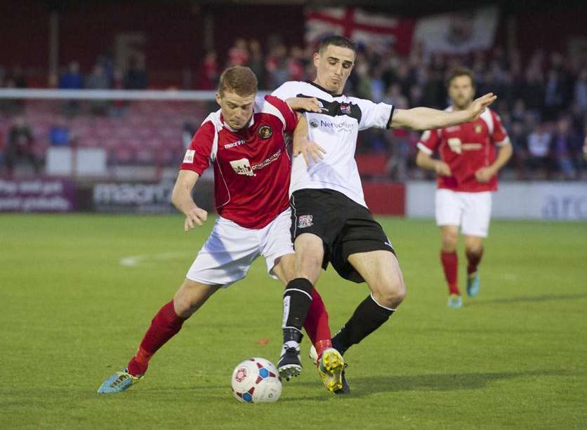 Ebbsfleet beat Bromley in the Conference South play-offs at the end of last season Picture: Andy Payton