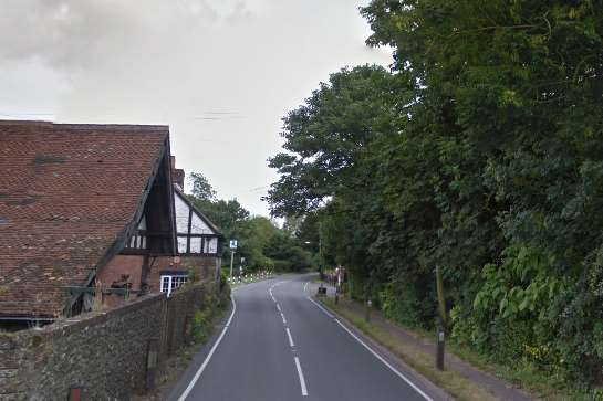 There are delays on the A260 in Denton