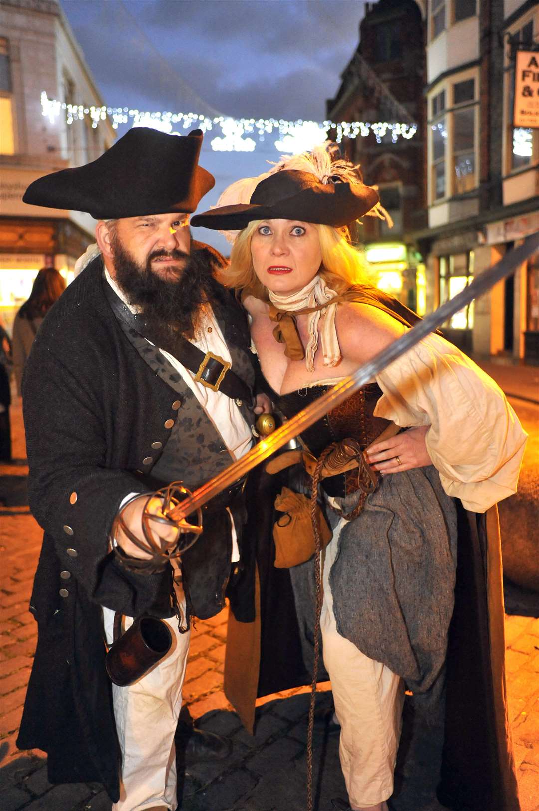 Captain Cutlass and Anne Bonny (Ada and June Collins) of the Sheppey Pirates (2654280)