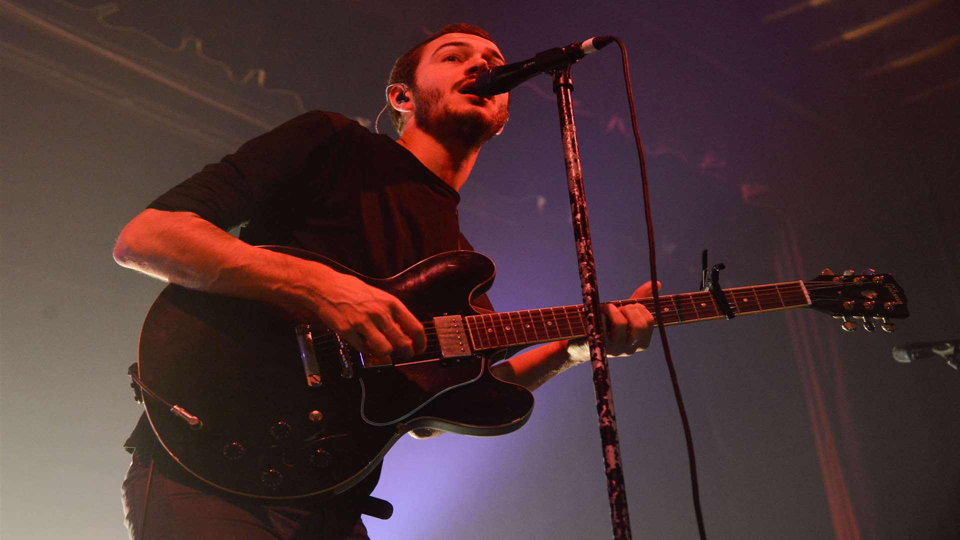 Editors play Margate's Winter Gardens. Picture: Martin Apps.