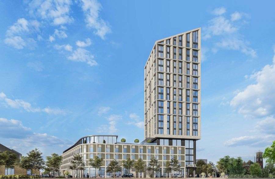 The 18-storey tower's design proved to be an obstacle for some councillors
