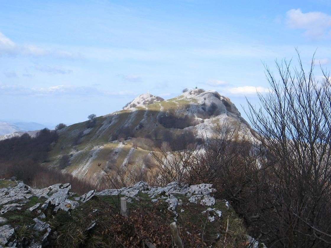 Mt Hernio in north Spain where the plane crashed (16853789)