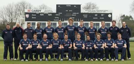 Kent Cricket's 2013 squad