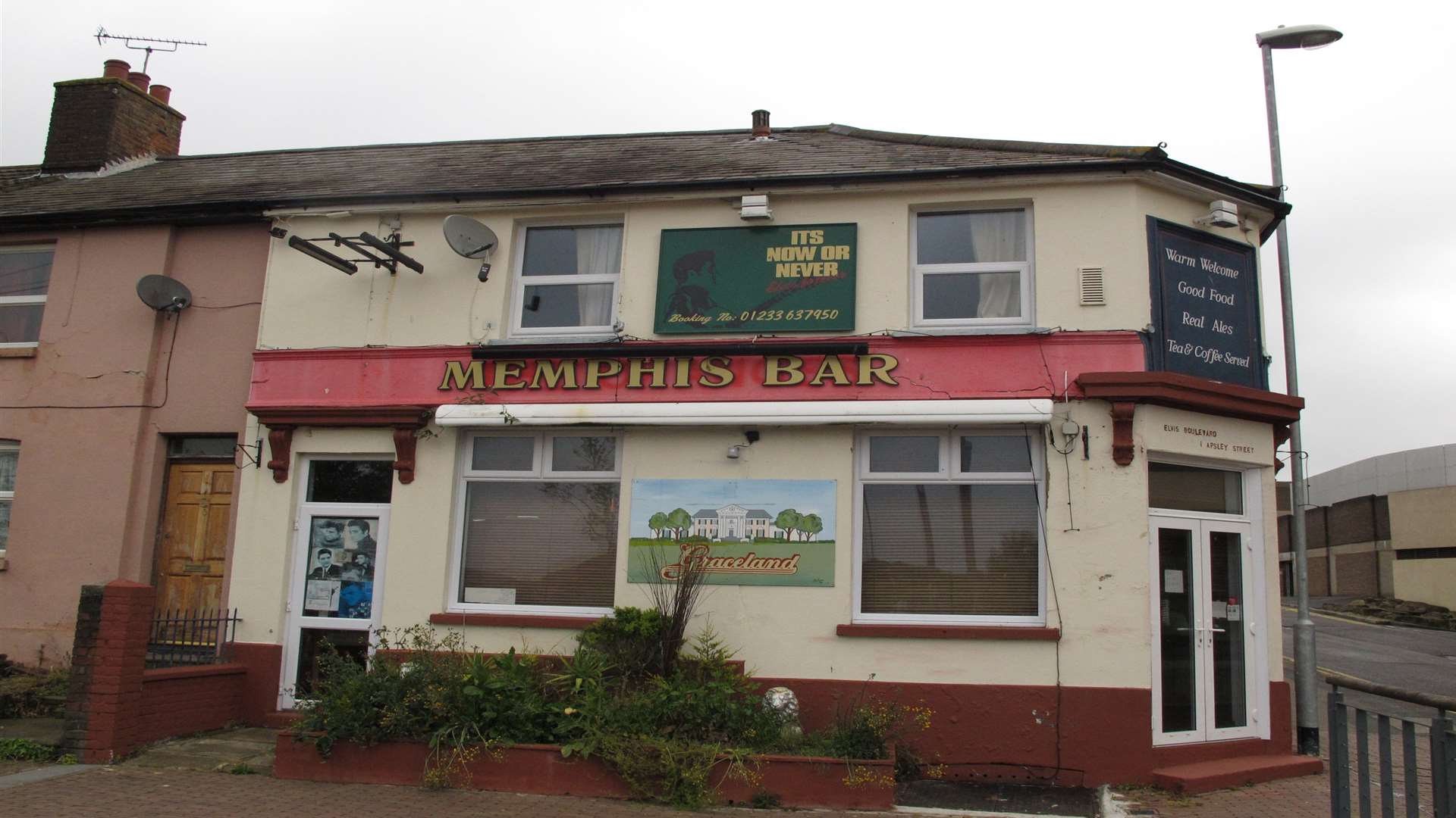 Memphis Bar stands empty in Ashford just over a year after it opened