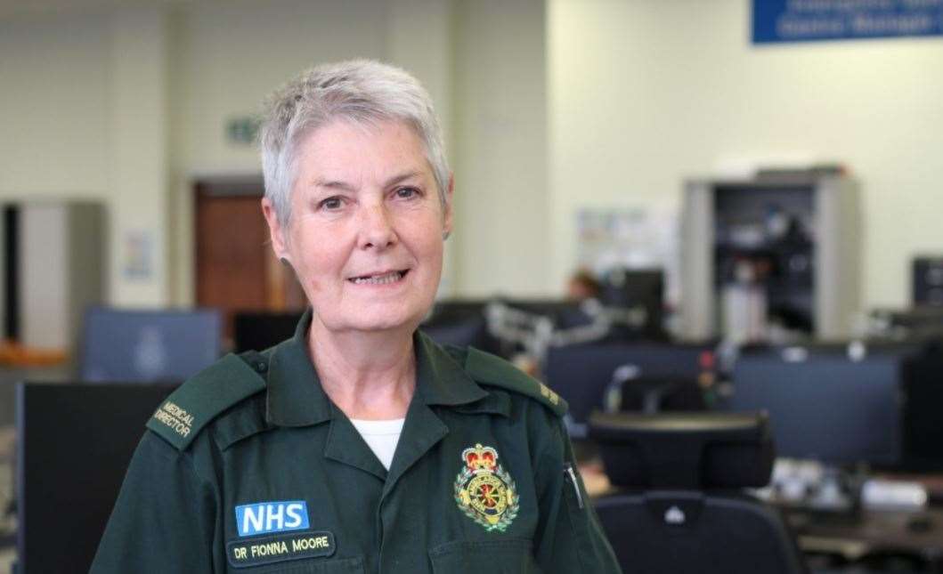 Dr Fionna Moore of the South East Coast Ambulance Trust. Picture: Secamb