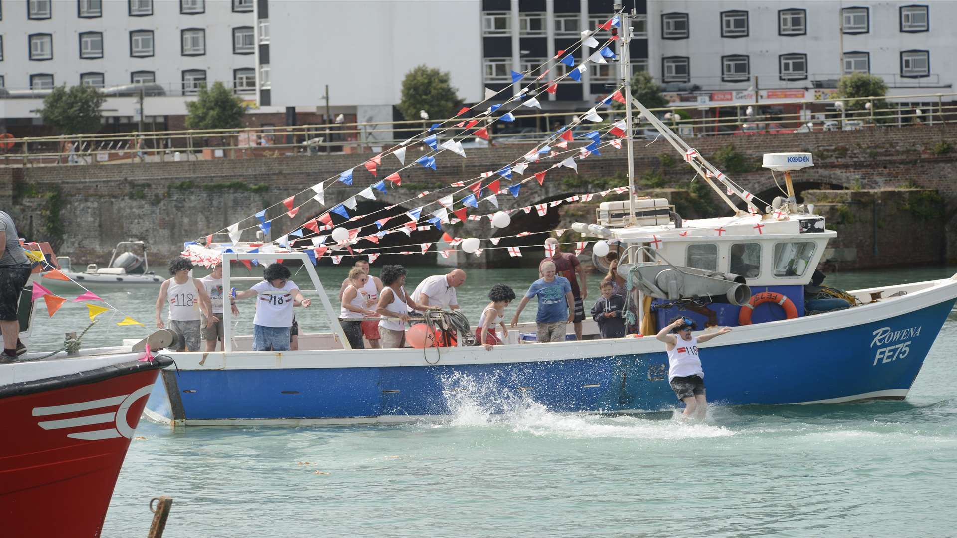 The Folkestone annual trawler race