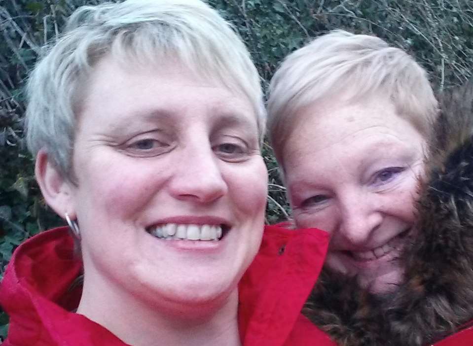 Gillian and Kim Carrington were the first couple in Medway to convert their civil partnership to a marriage
