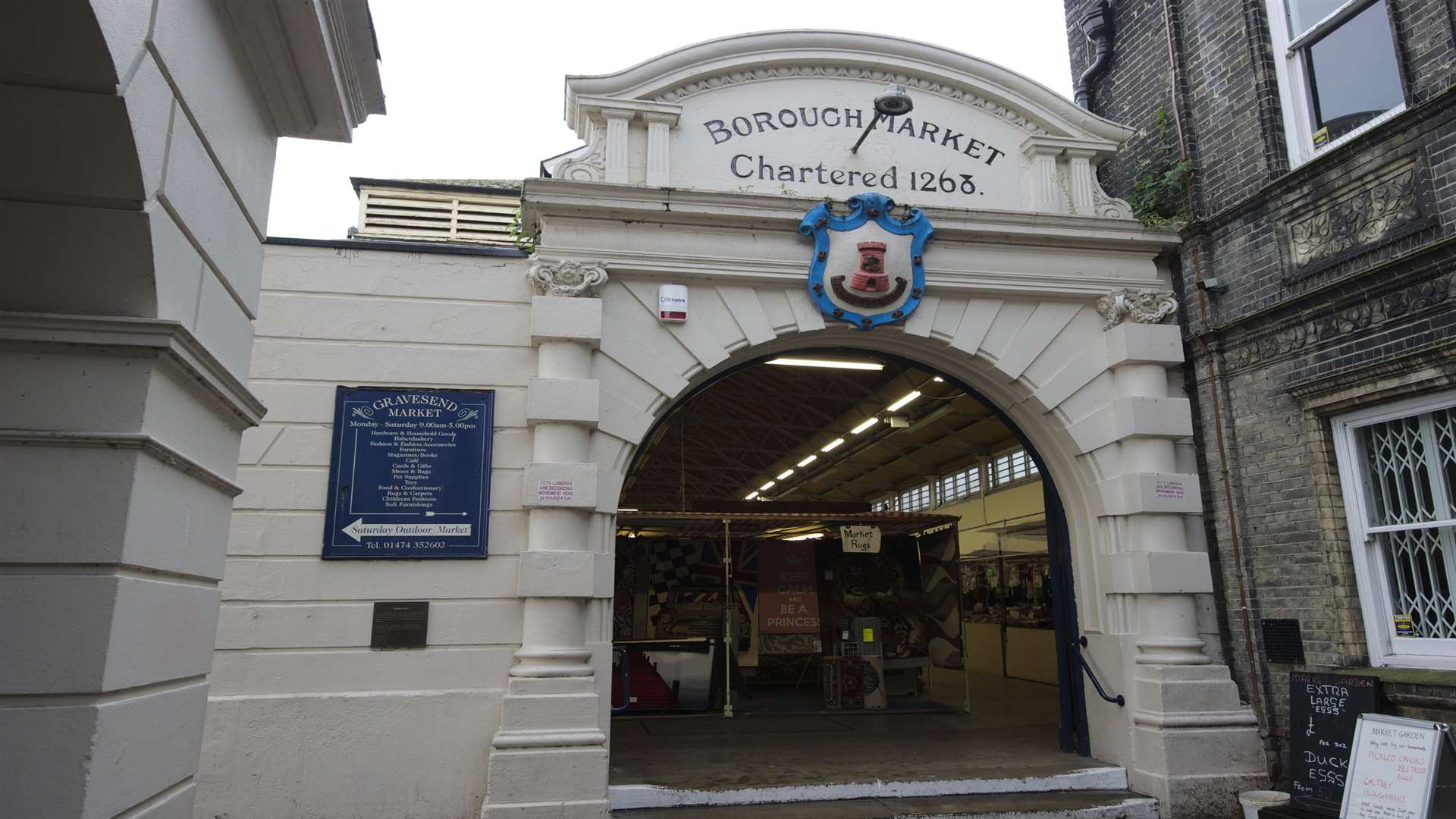 The Borough Market in Gravesend