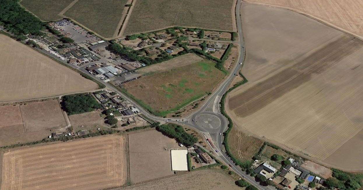 The homes are planned for off Fenn Street and the Ratcliffe Highway, between the roundabout and the Fenn Bell Conservation Project. Picture: Google Earth