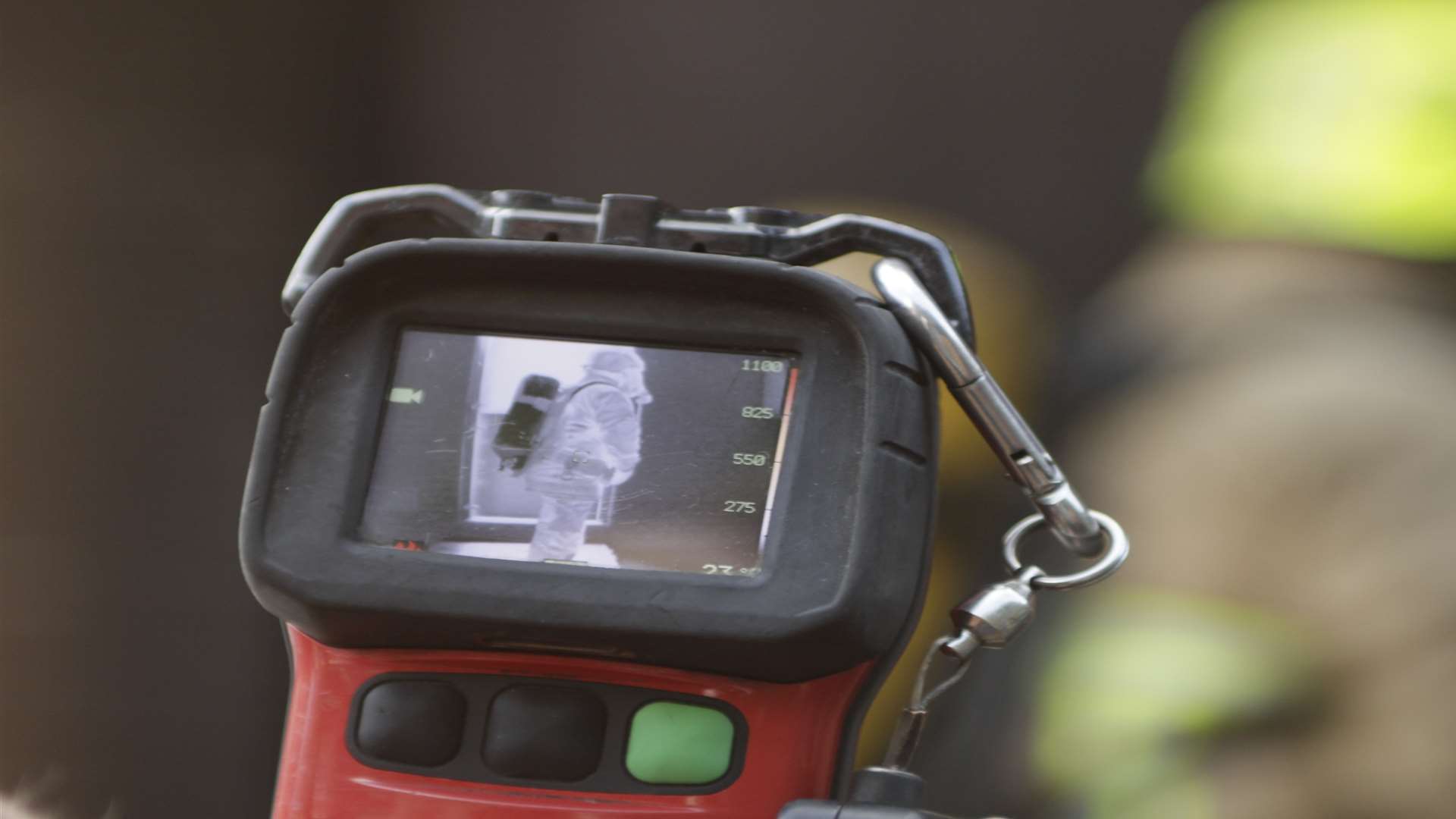Fire crews used a thermal imaging camera to ensure no one was trapped in the vehicles. Stock image.