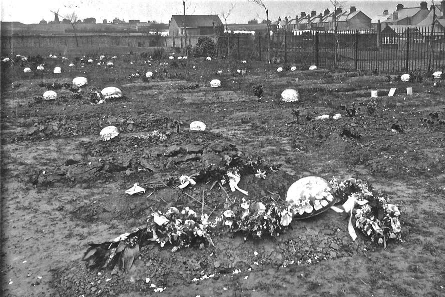 First World War burials at Deal cemetery. Picture: Judith Gaunt