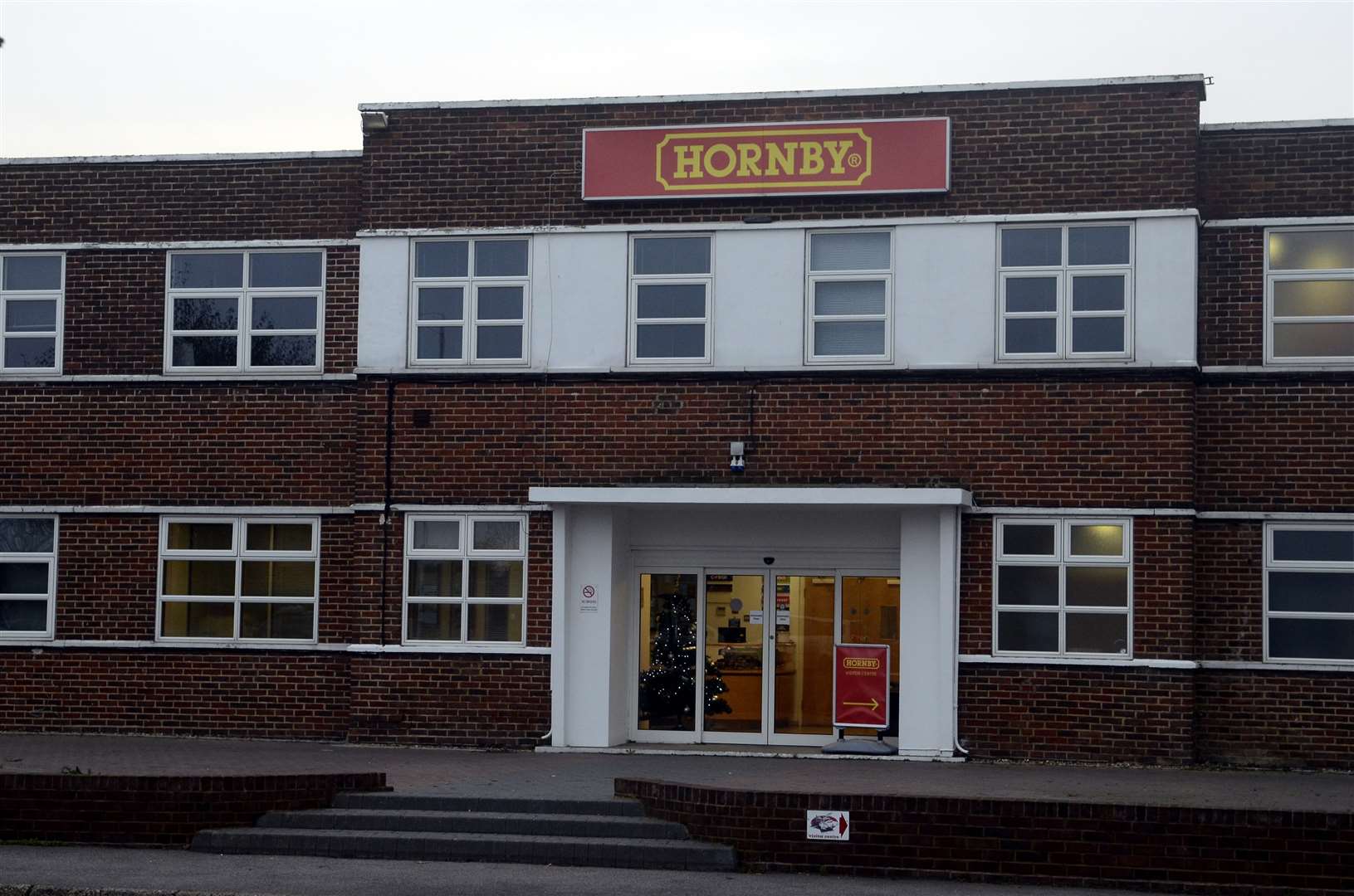 Only the visitor centre remains at Hornby's base in Margate