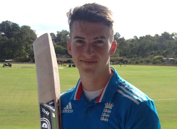 Folkestone's Hugh Bernard is on tour with the England under-19s in Western Australia