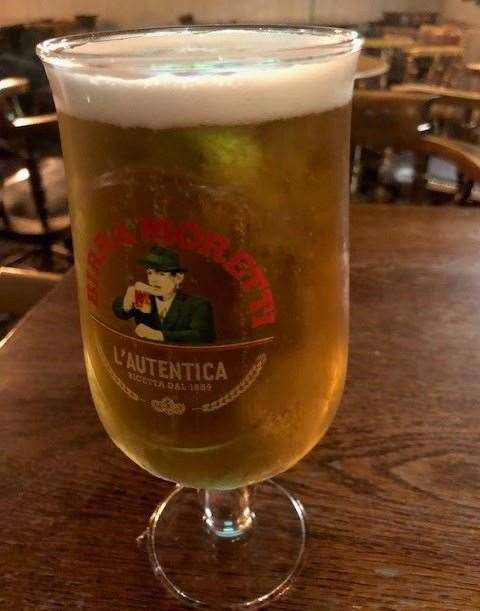 Some readers showed surprise at a pint of lager costing more than £6 last week but I’m finding that’s the norm more and more – this Moretti was a very pricey £6.30